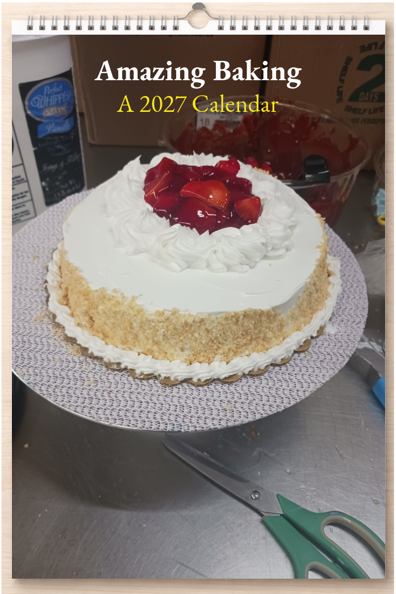 Amazing Baking: A 2027 Calendar