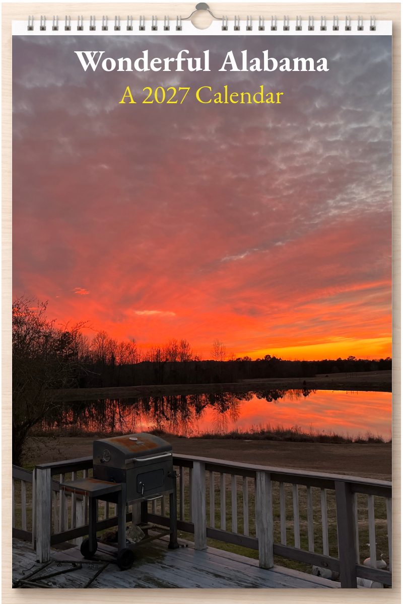 Wonderful Alabama: A 2027 Calendar