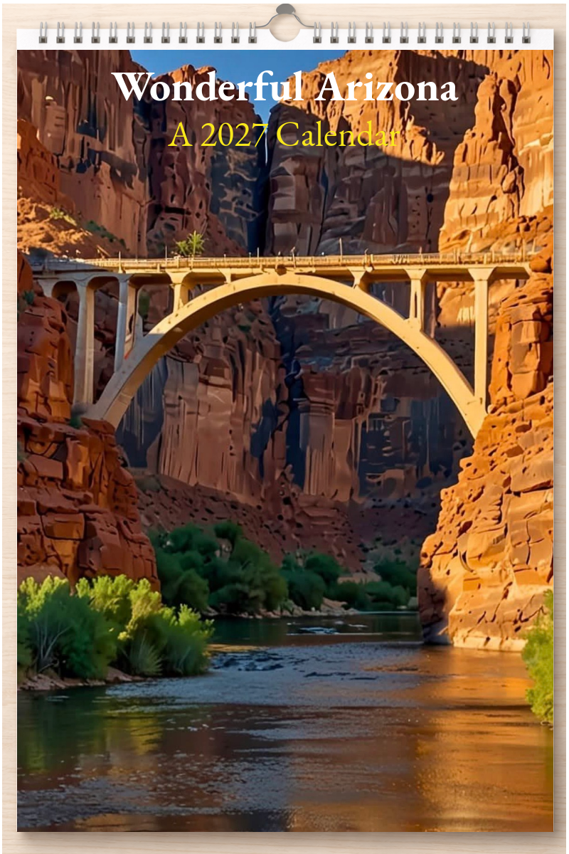 Wonderful Arizona: A 2027 Calendar