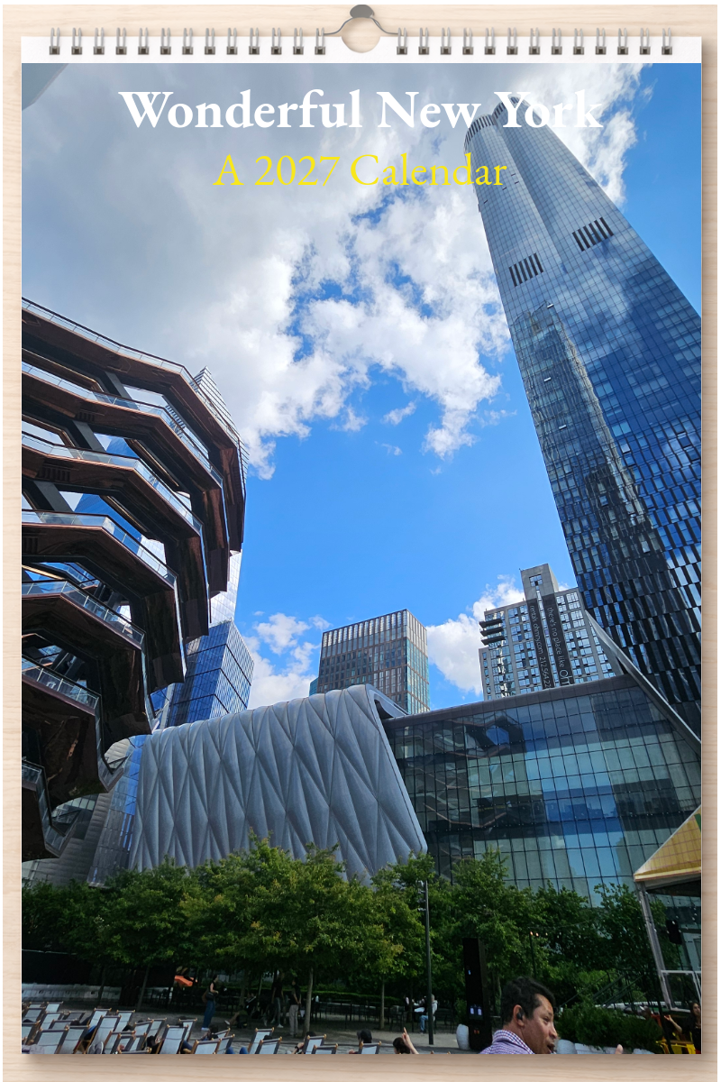 Wonderful New York: A 2027 Calendar
