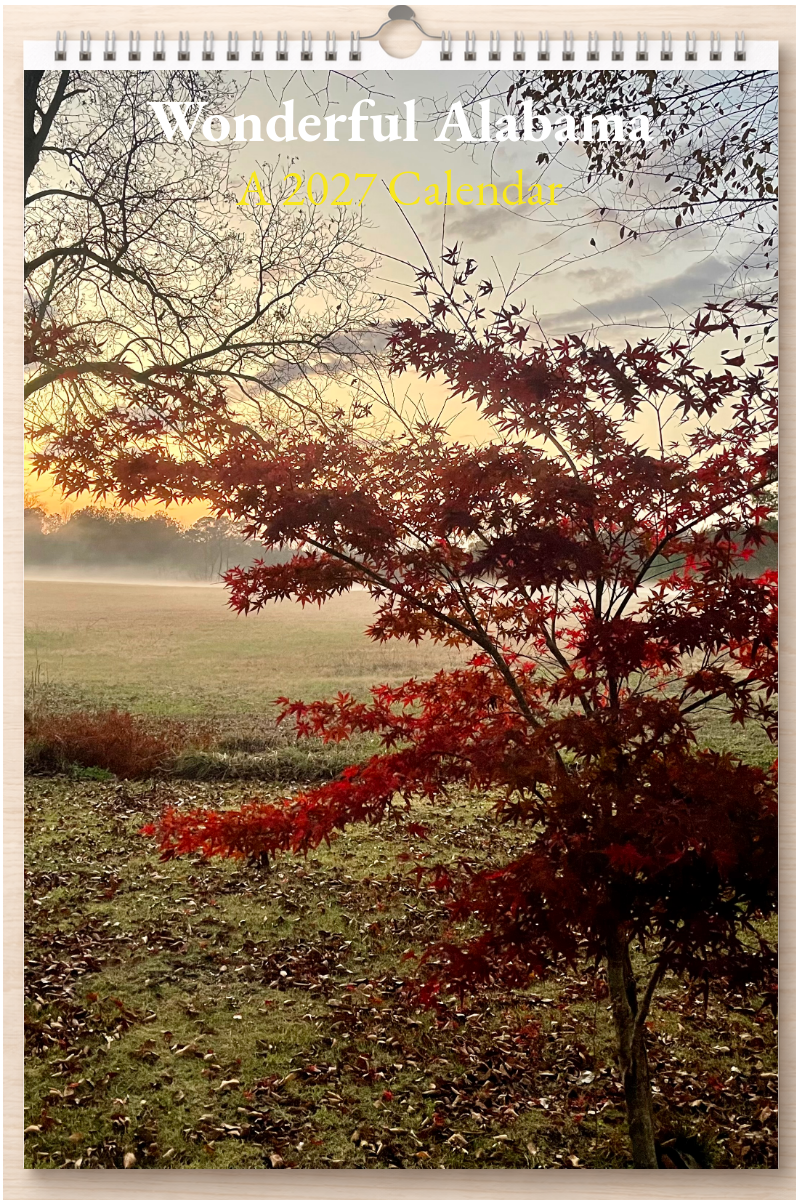 Wonderful Alabama: A 2027 Calendar