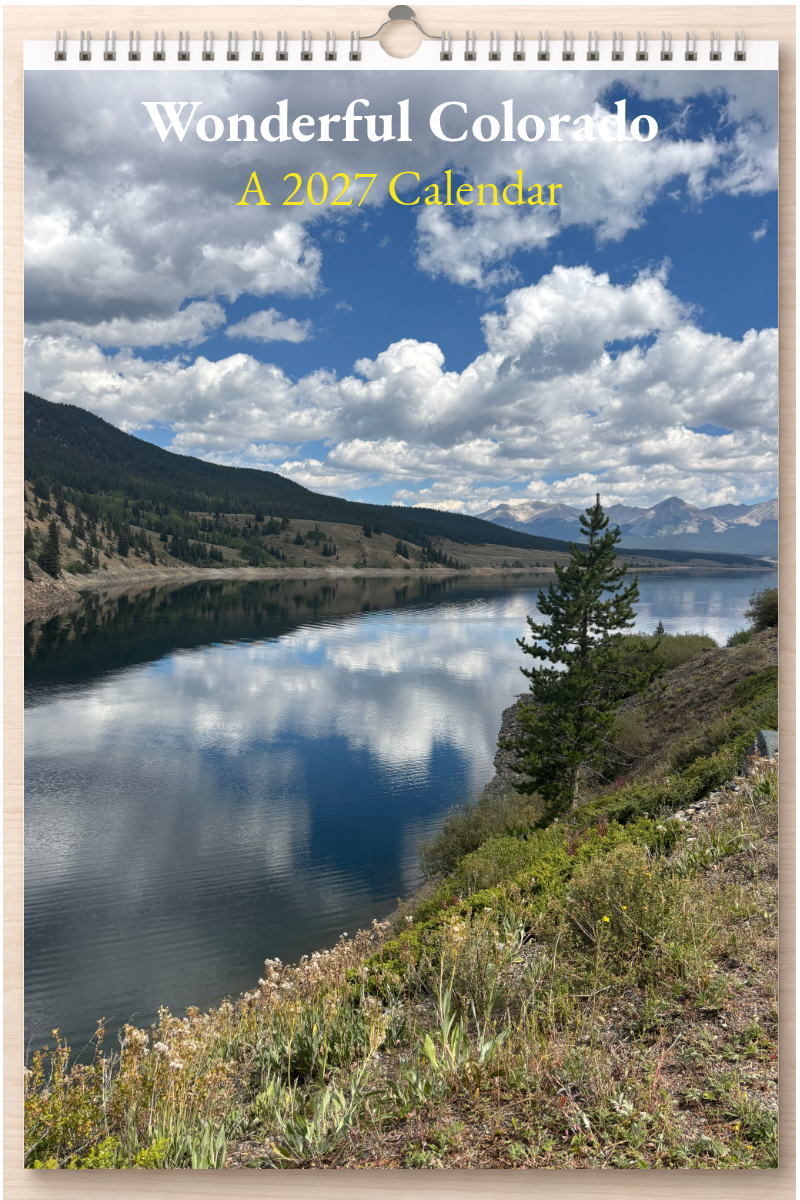 Wonderful Colorado: A 2027 Calendar