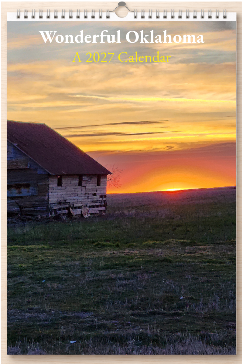 Wonderful Oklahoma: A 2027 Calendar