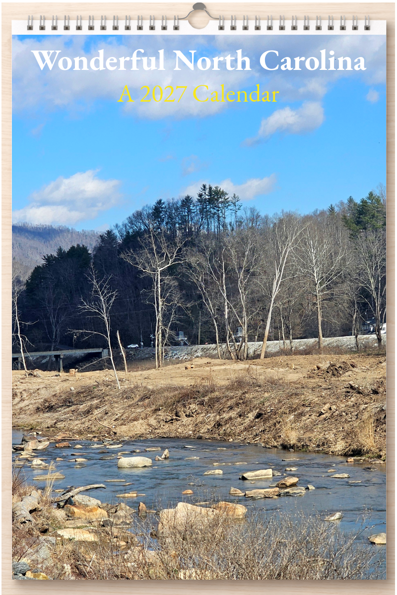 Wonderful North Carolina: A 2027 Calendar