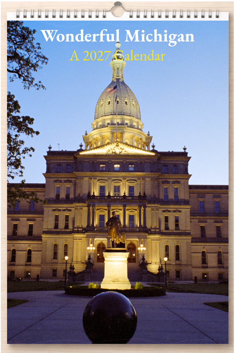 Wonderful Michigan: A 2027 Calendar