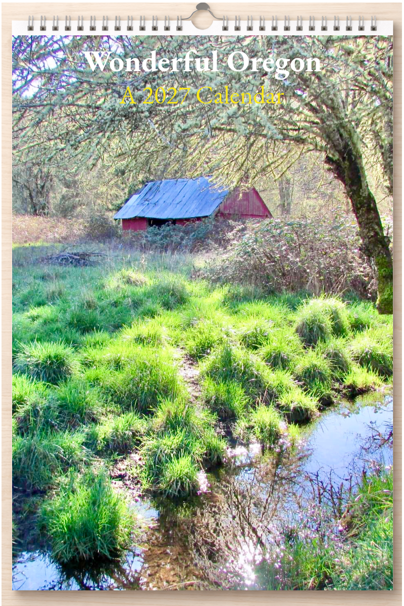 Wonderful Oregon: A 2027 Calendar