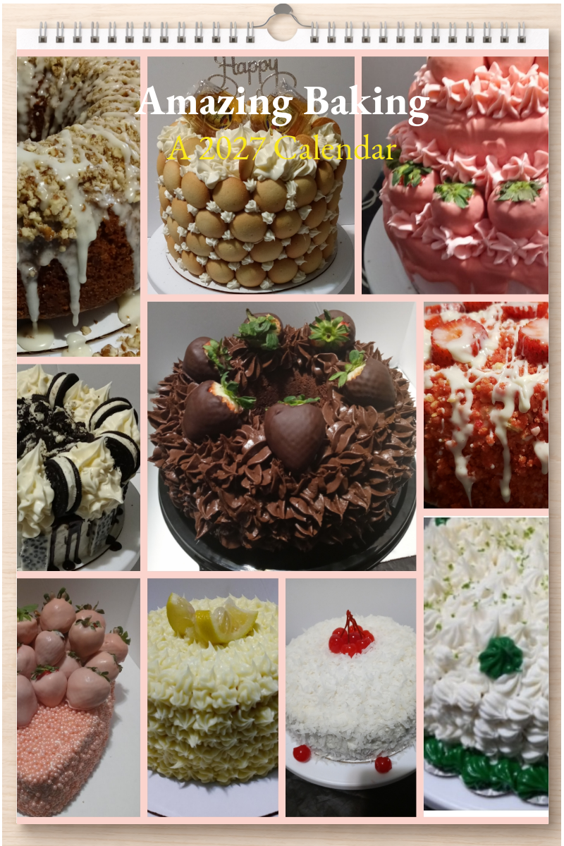 Amazing Baking: A 2027 Calendar