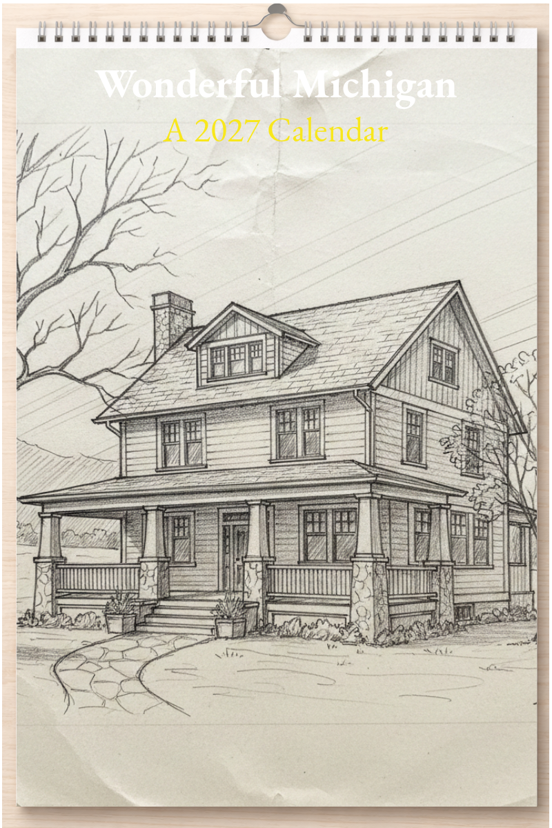 Wonderful Michigan: A 2027 Calendar