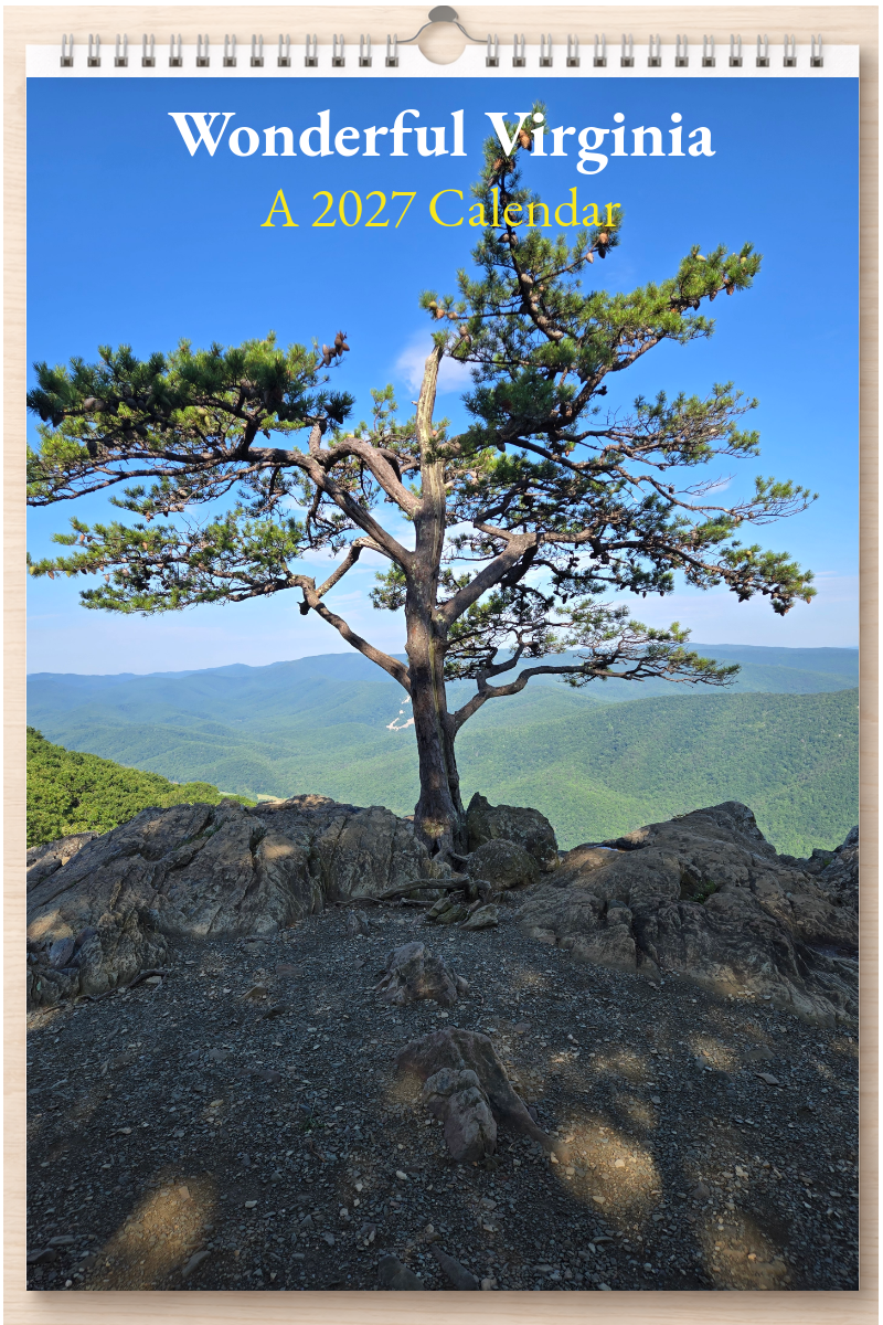Wonderful Virginia: A 2027 Calendar