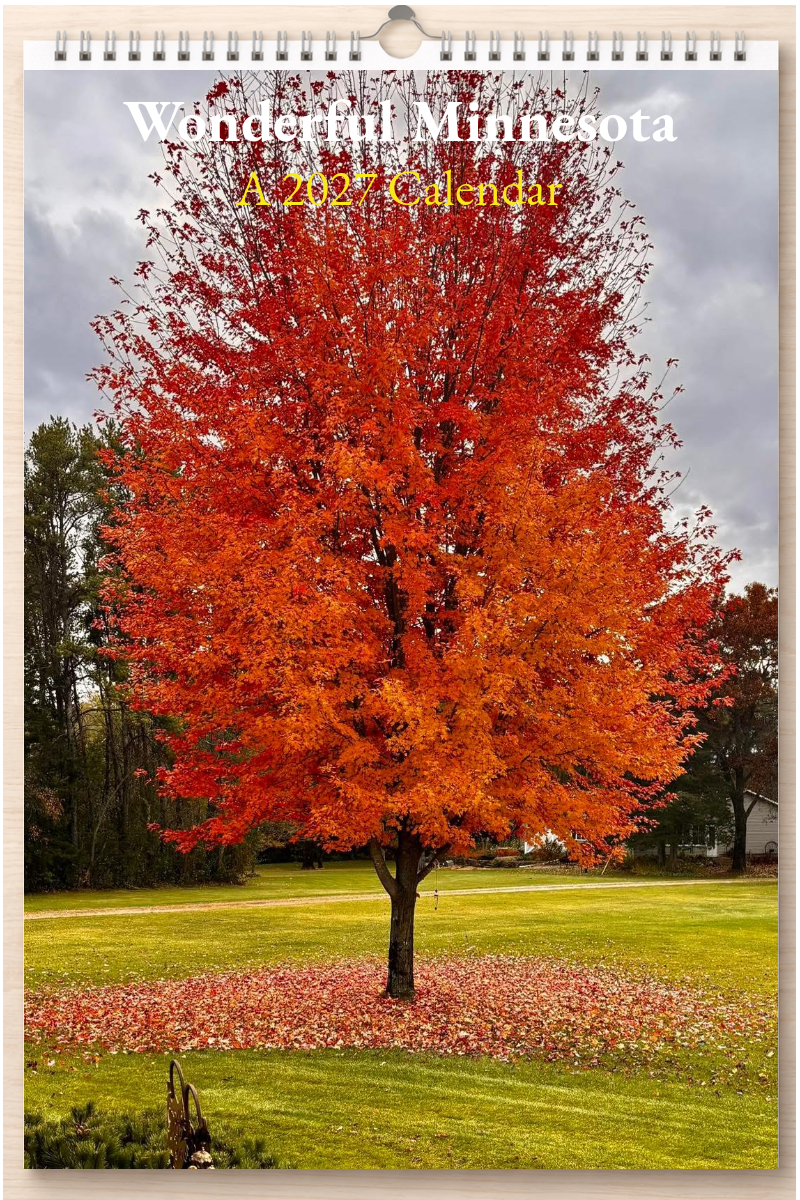 Wonderful Minnesota: A 2027 Calendar