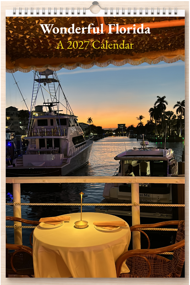 Wonderful Florida: A 2027 Calendar