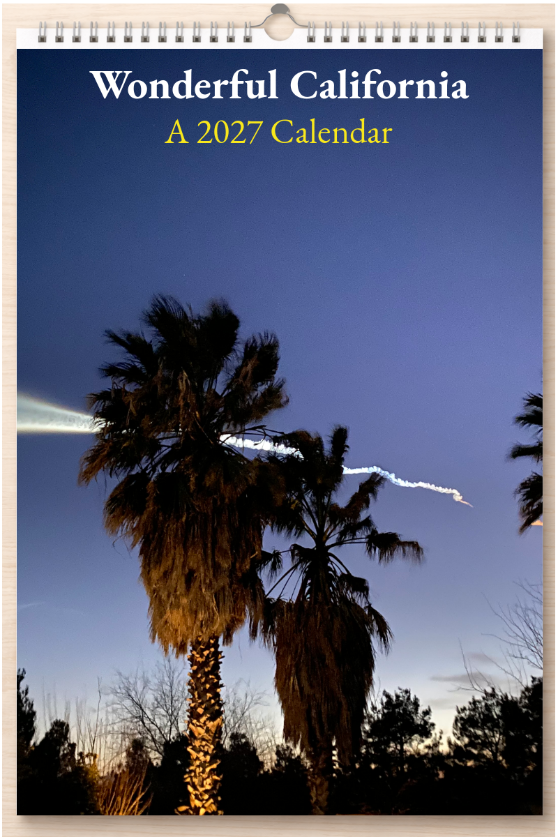 Wonderful California: A 2027 Calendar