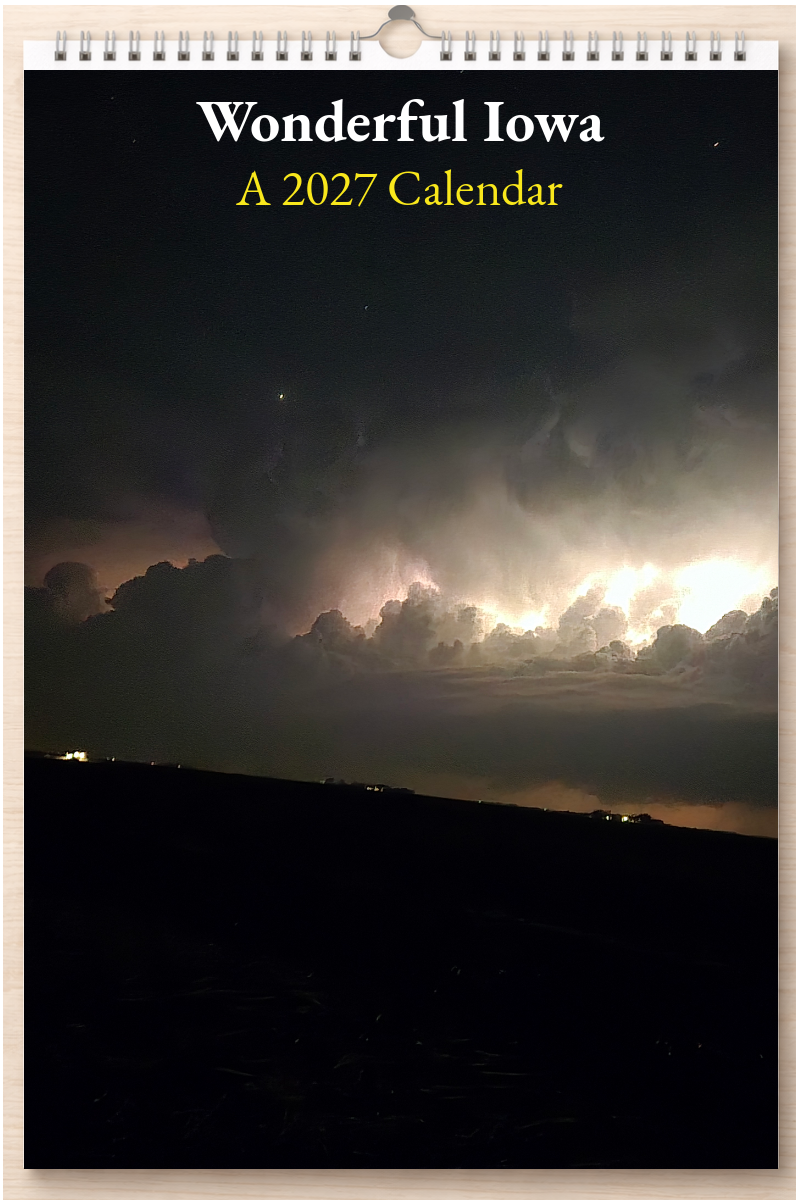 Wonderful Iowa: A 2027 Calendar