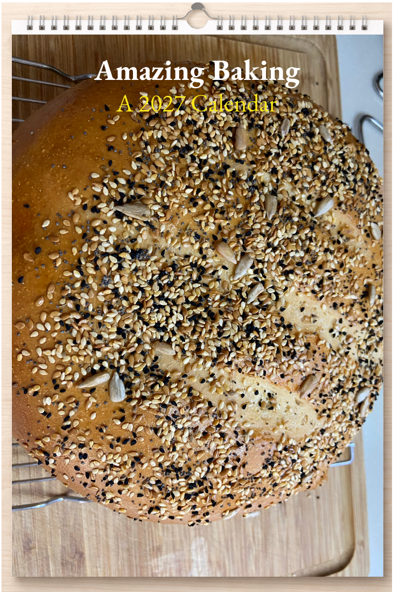 Amazing Baking: A 2027 Calendar