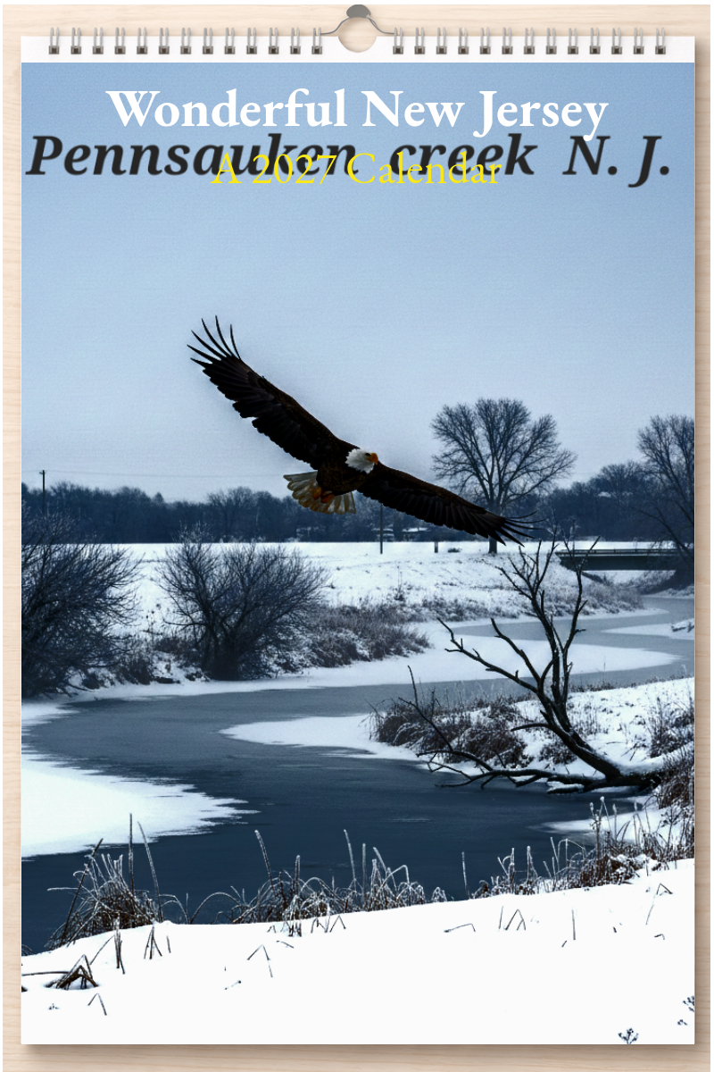 Wonderful New Jersey: A 2027 Calendar
