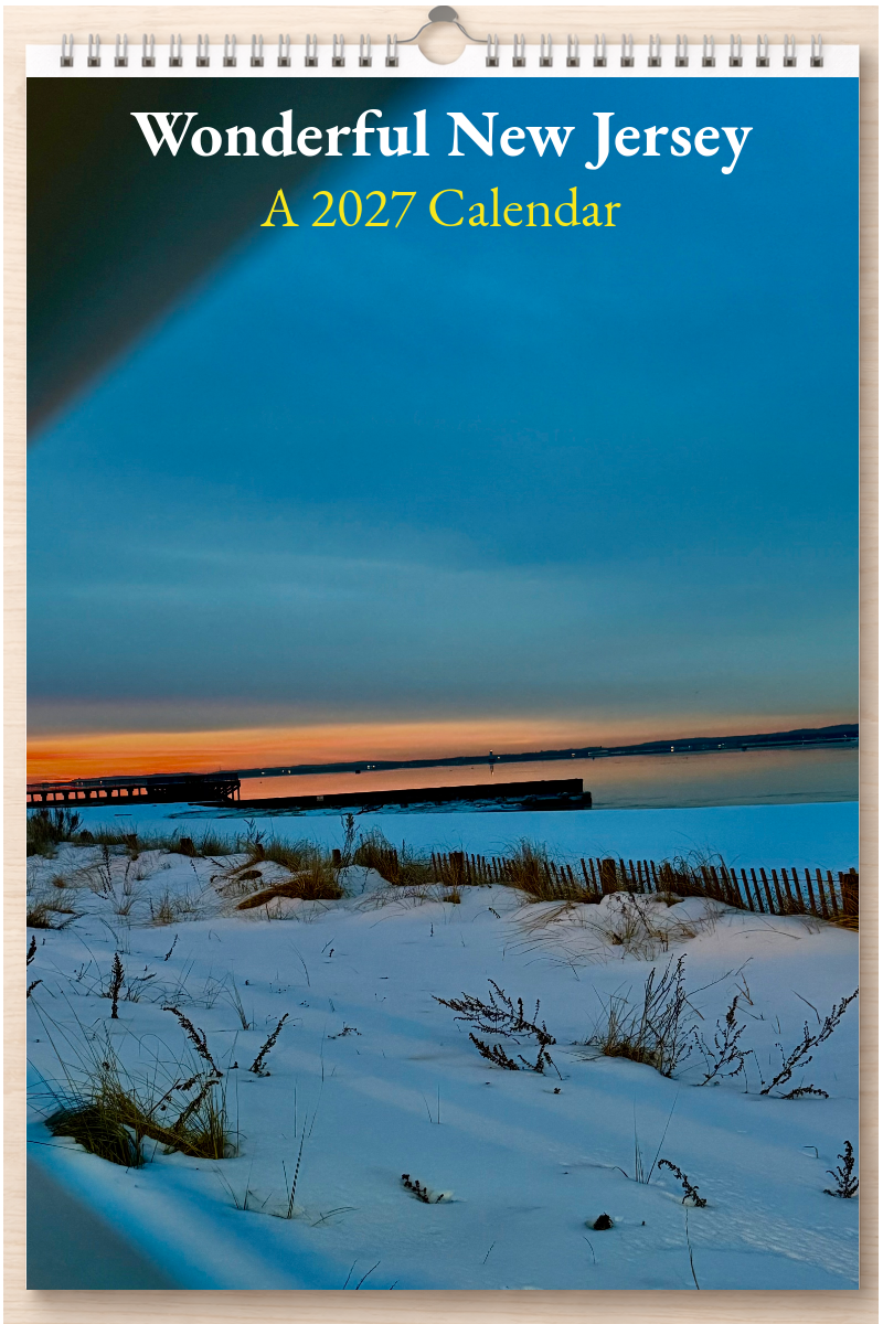 Wonderful New Jersey: A 2027 Calendar