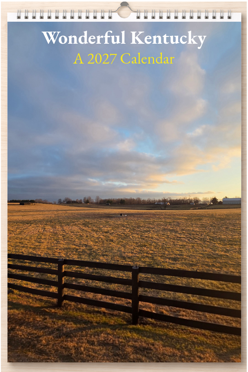 Wonderful Kentucky: A 2027 Calendar