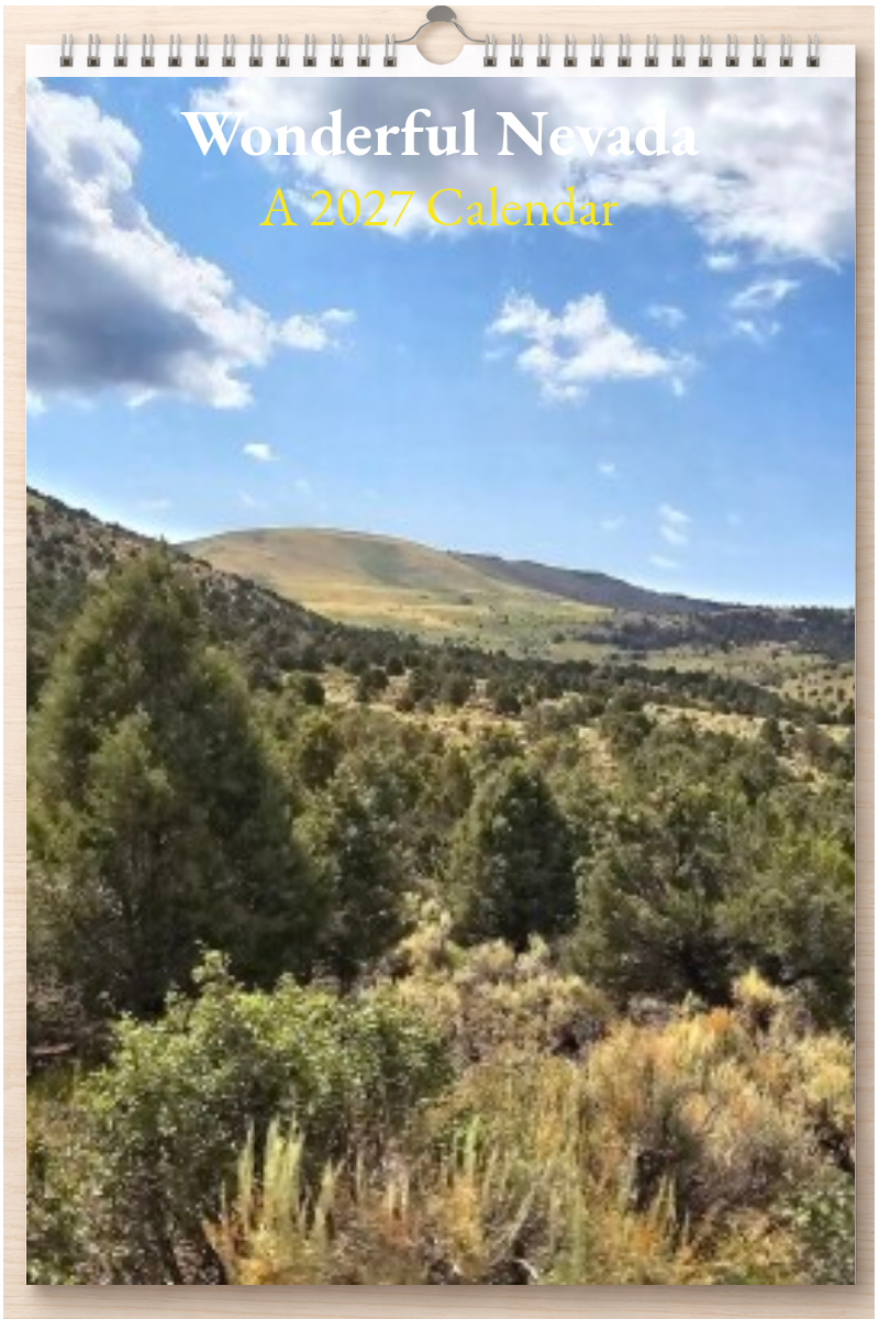 Wonderful Nevada: A 2027 Calendar