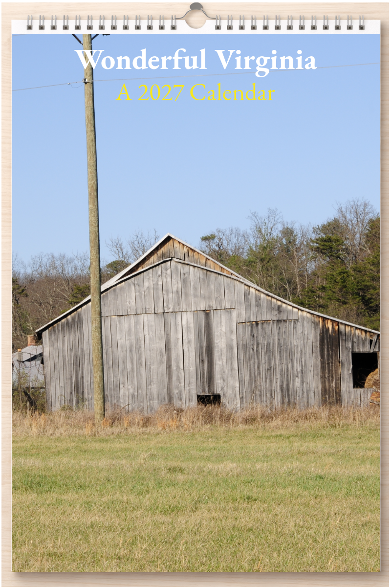 Wonderful Virginia: A 2027 Calendar