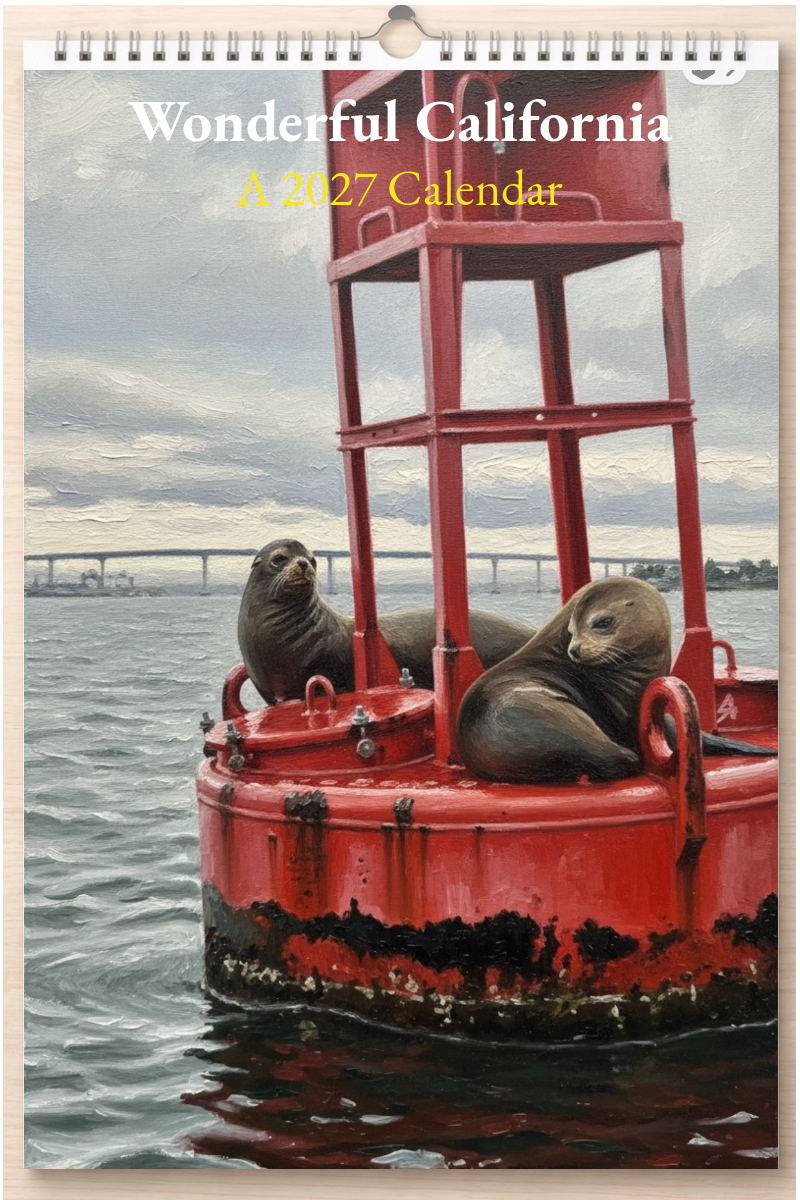 Wonderful California: A 2027 Calendar