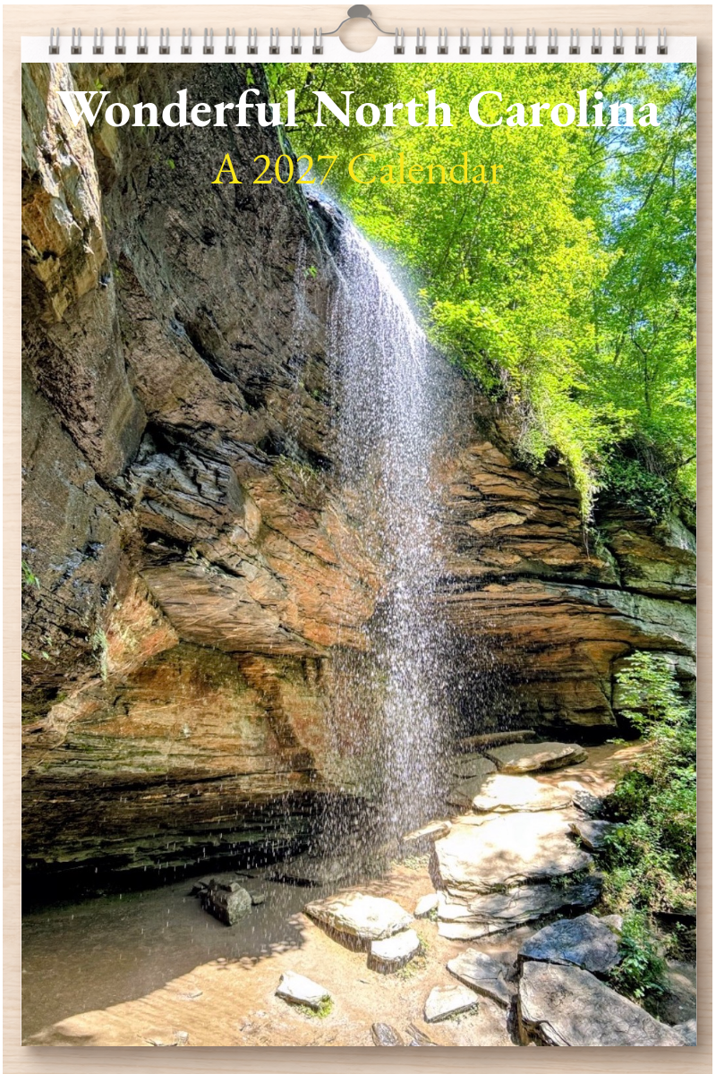 Wonderful North Carolina: A 2027 Calendar