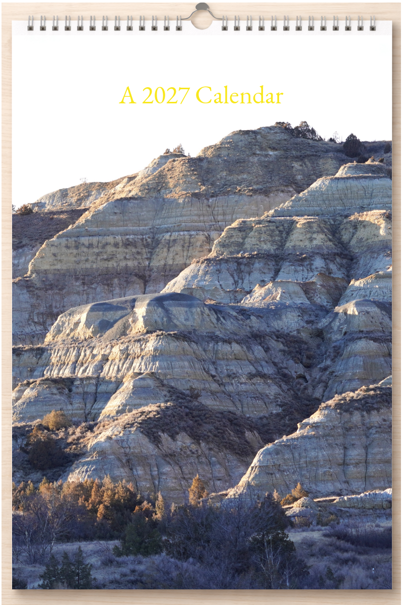 Wonderful North Dakota: A 2027 Calendar