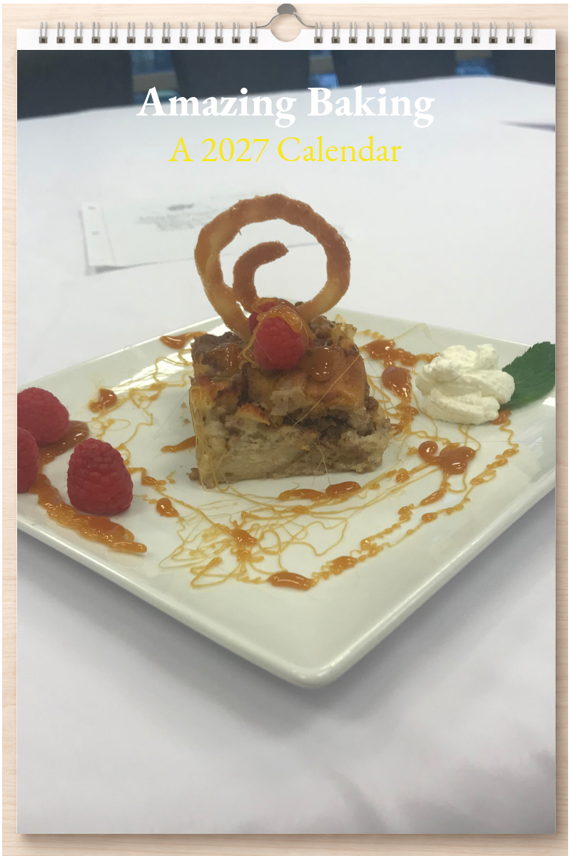 Amazing Baking: A 2027 Calendar