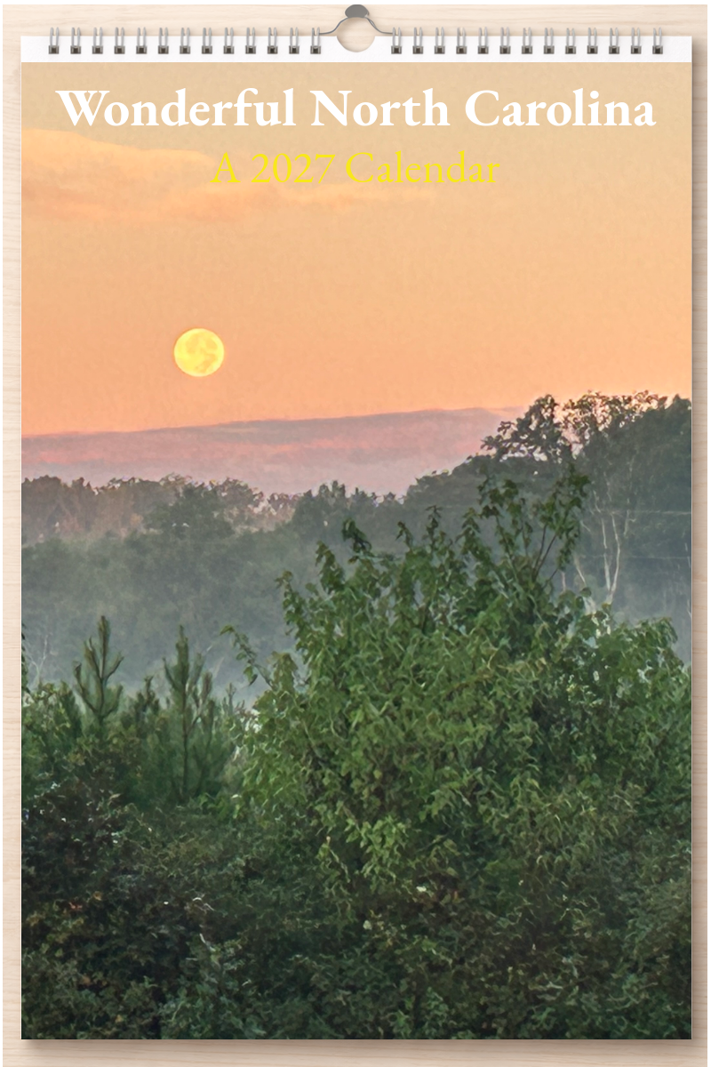 Wonderful North Carolina: A 2027 Calendar