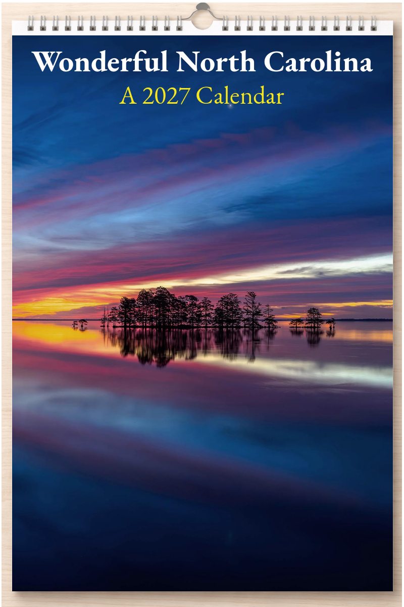 Wonderful North Carolina: A 2027 Calendar