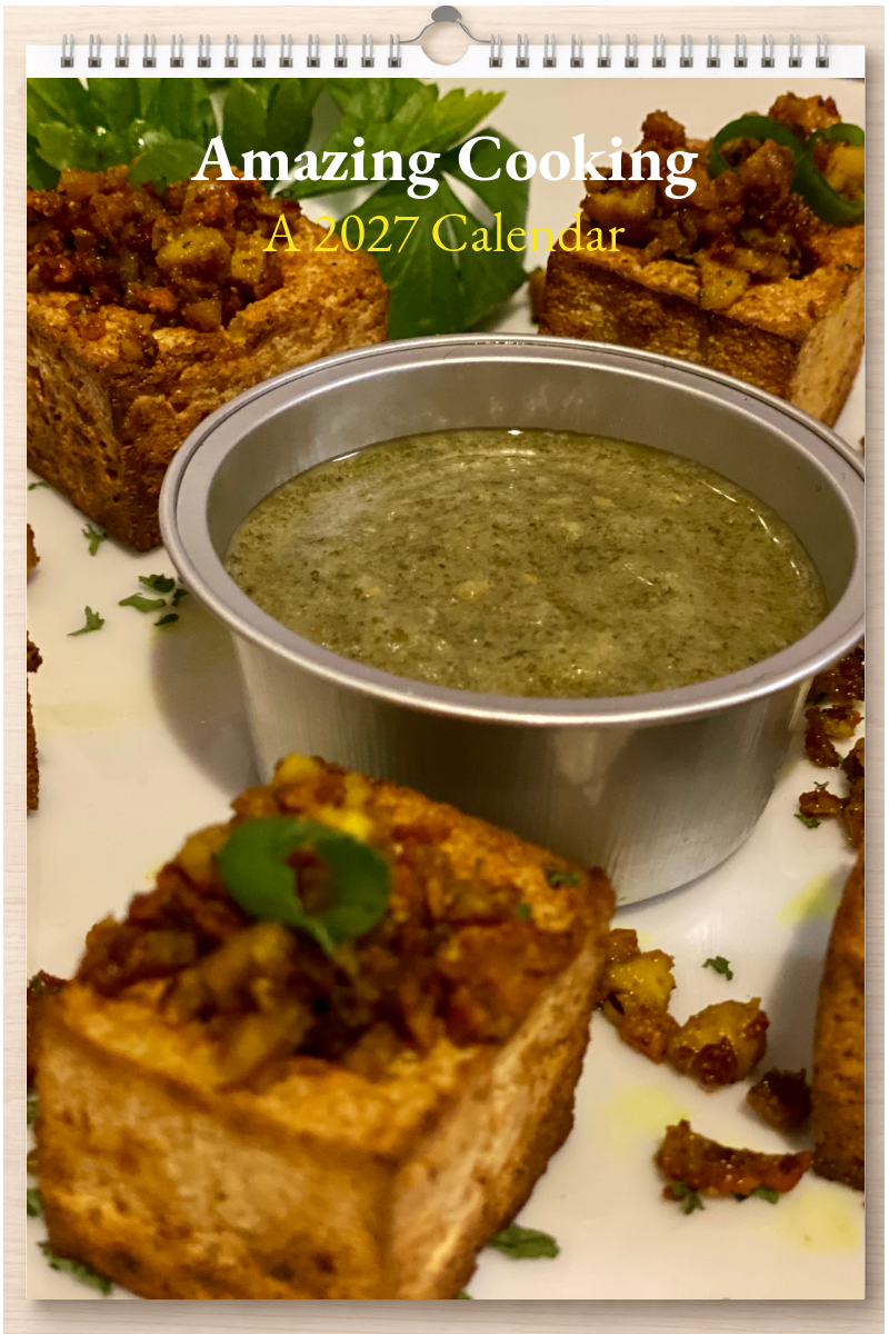 Amazing Cooking: A 2027 Calendar