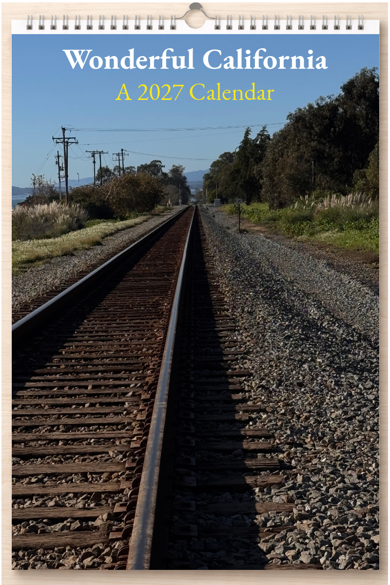 Wonderful California: A 2027 Calendar