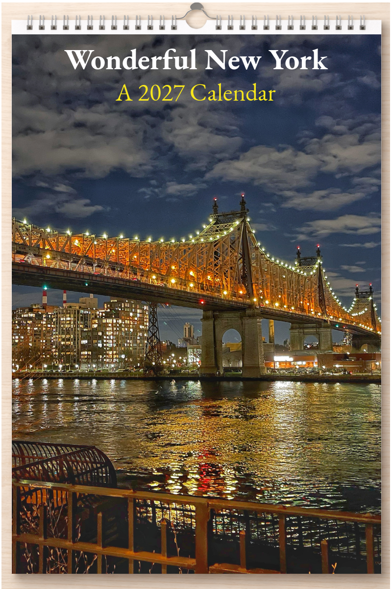 Wonderful New York: A 2027 Calendar