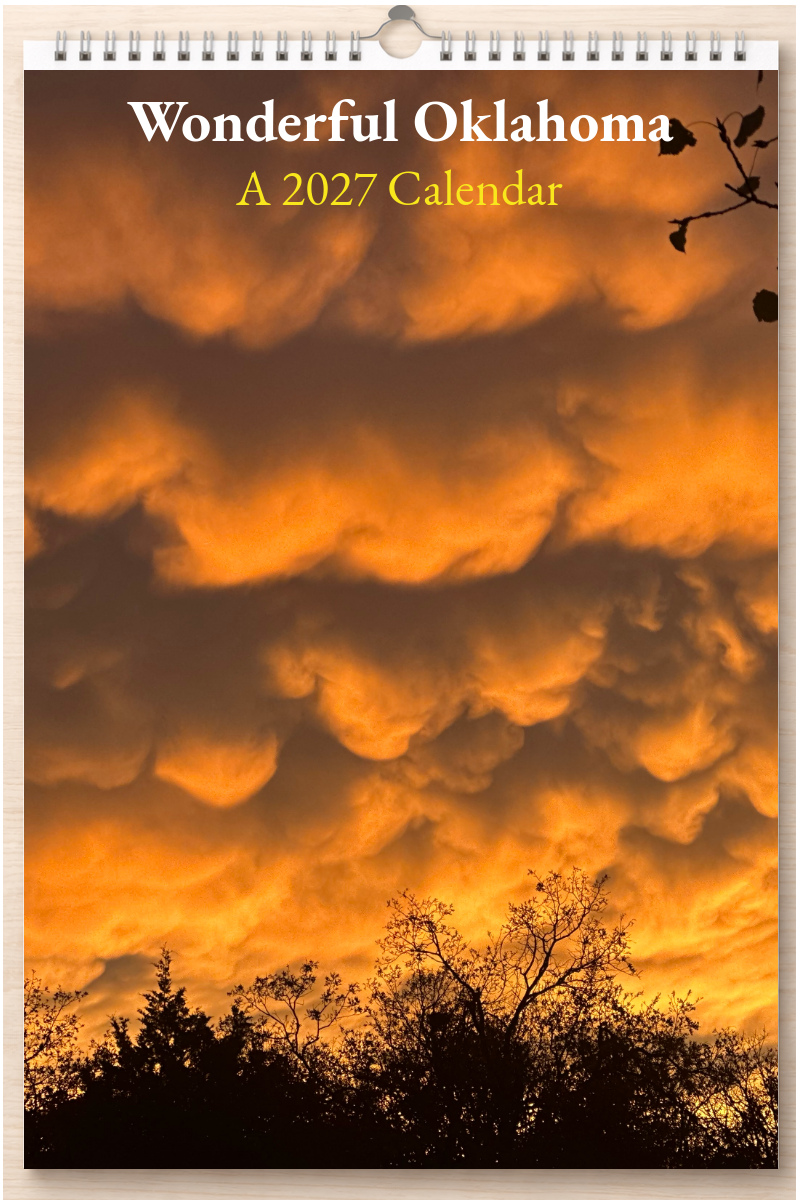 Wonderful Oklahoma: A 2027 Calendar