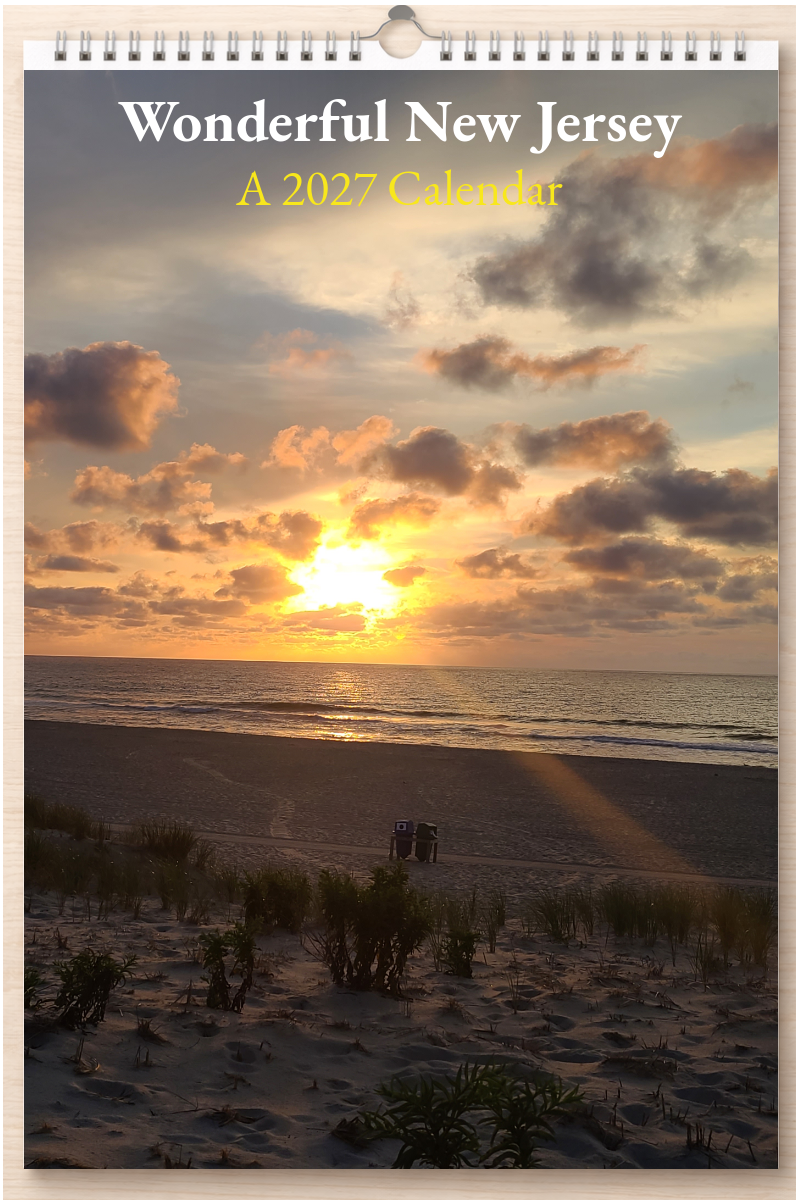 Wonderful New Jersey: A 2027 Calendar