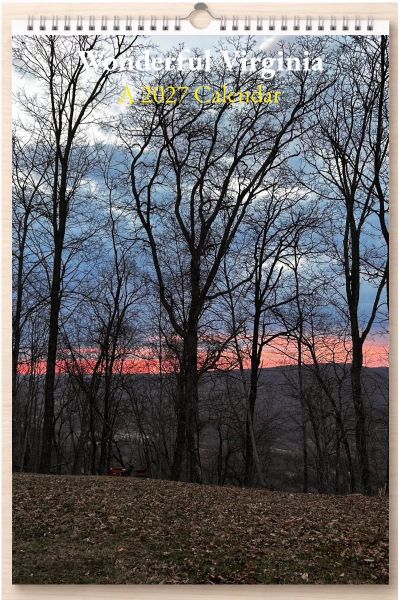 Wonderful Virginia: A 2027 Calendar