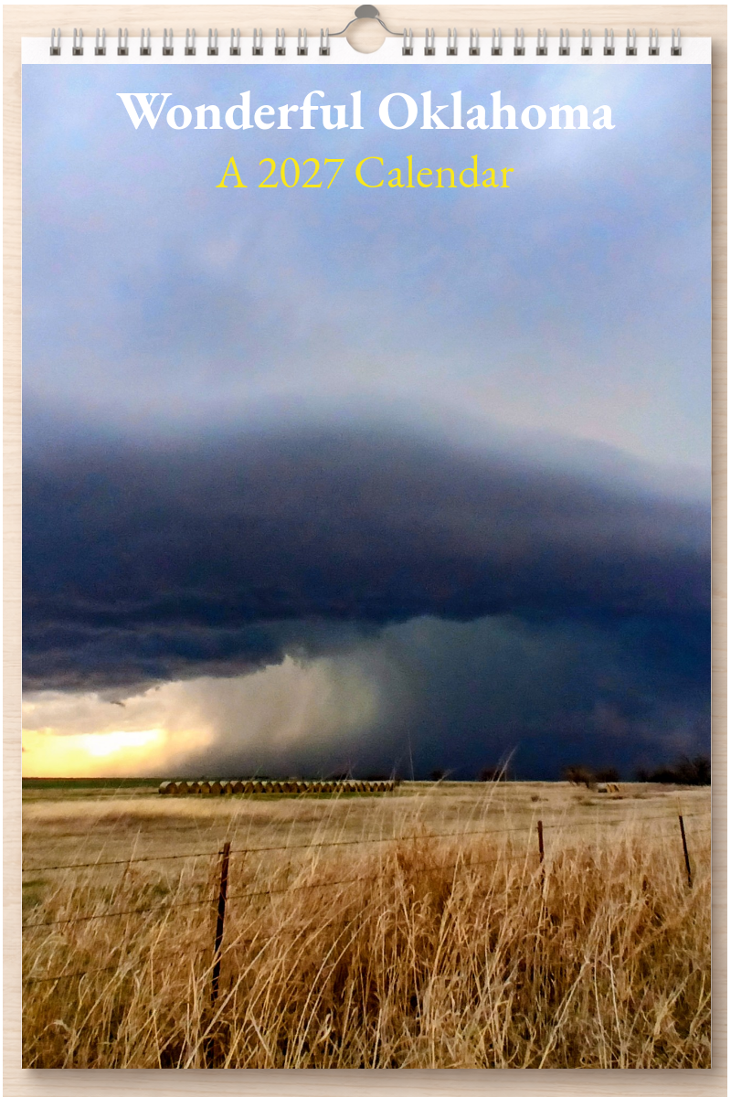 Wonderful Oklahoma: A 2027 Calendar