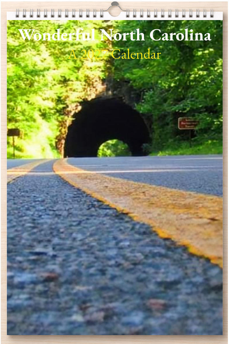 Wonderful North Carolina: A 2027 Calendar