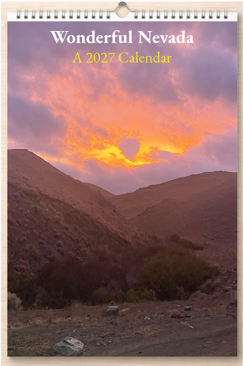Wonderful Nevada: A 2027 Calendar