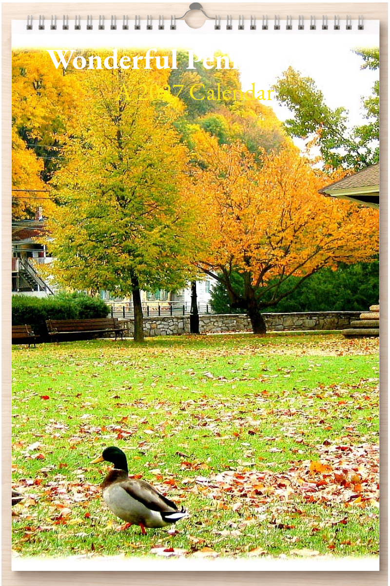 Wonderful Pennsylvania: A 2027 Calendar