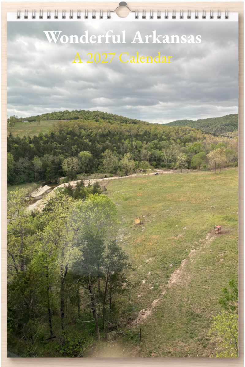 Wonderful Arkansas: A 2027 Calendar