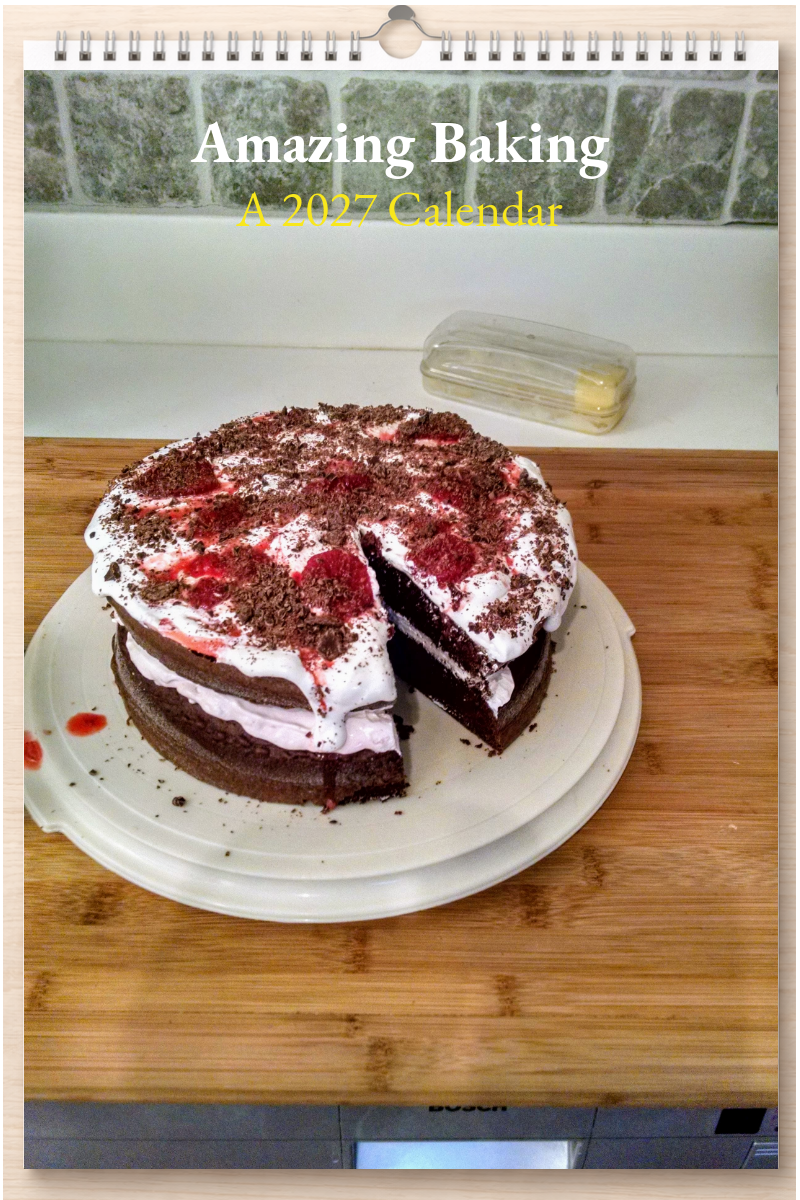 Amazing Baking: A 2027 Calendar