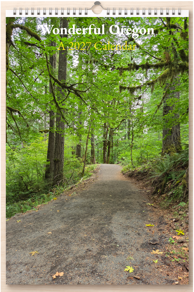 Wonderful Oregon: A 2027 Calendar