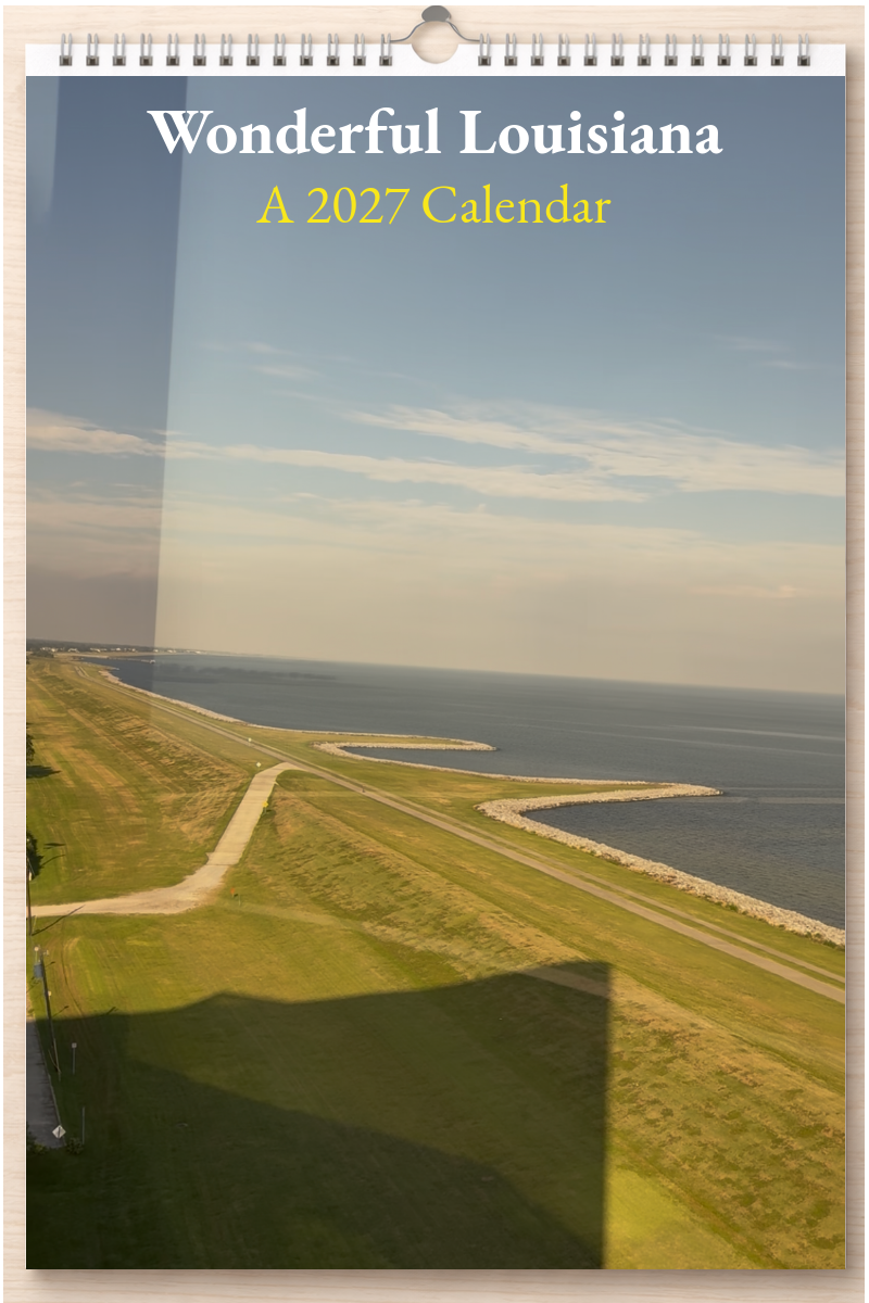 Wonderful Louisiana: A 2027 Calendar