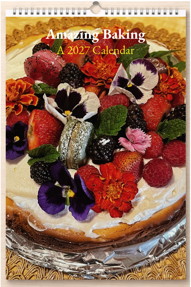 Amazing Baking: A 2027 Calendar