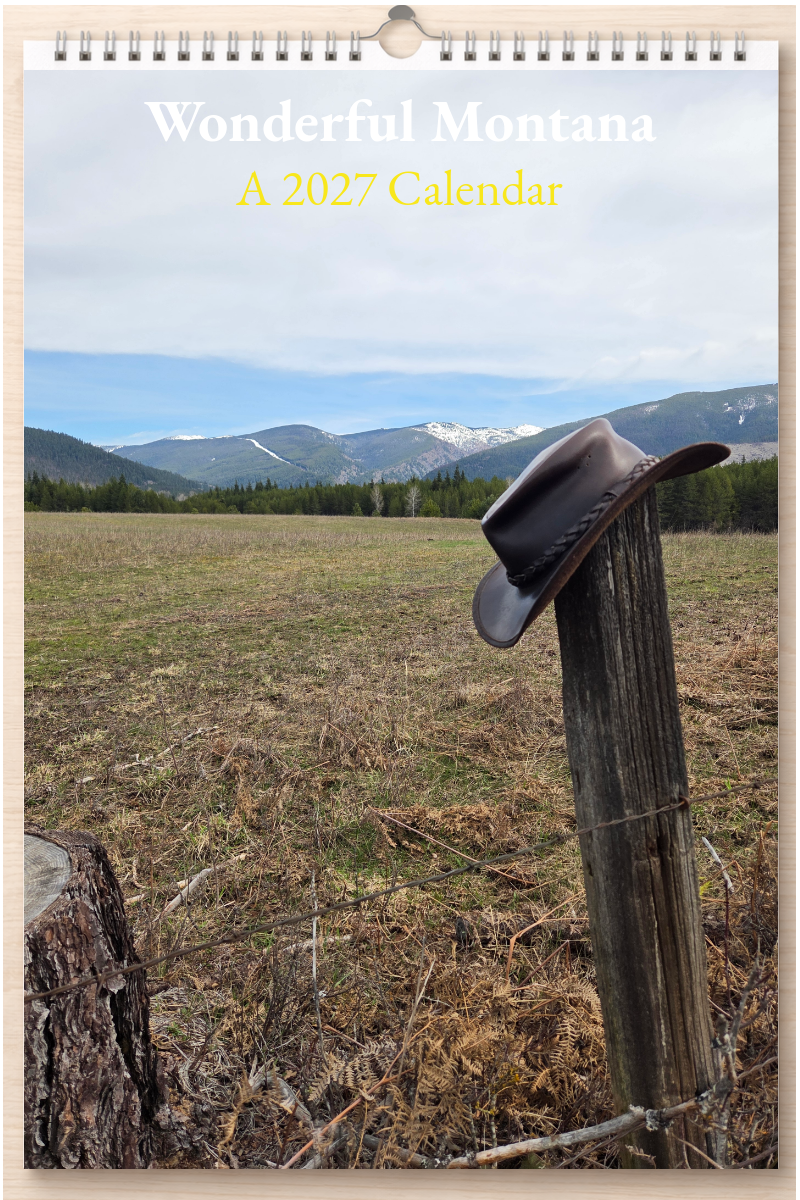 Wonderful Montana: A 2027 Calendar