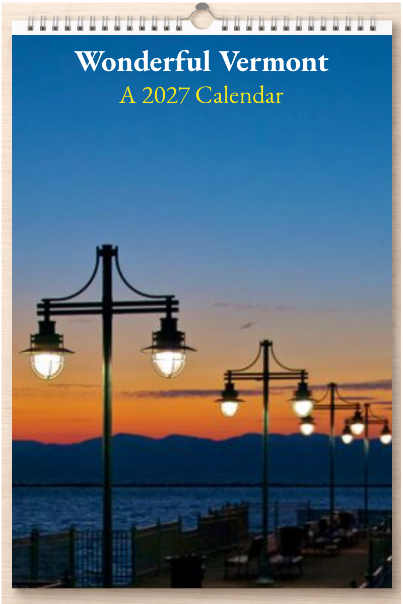 Wonderful Vermont: A 2027 Calendar