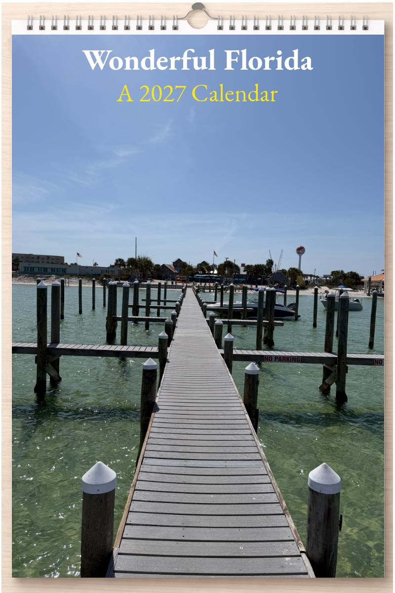 Wonderful Florida: A 2027 Calendar