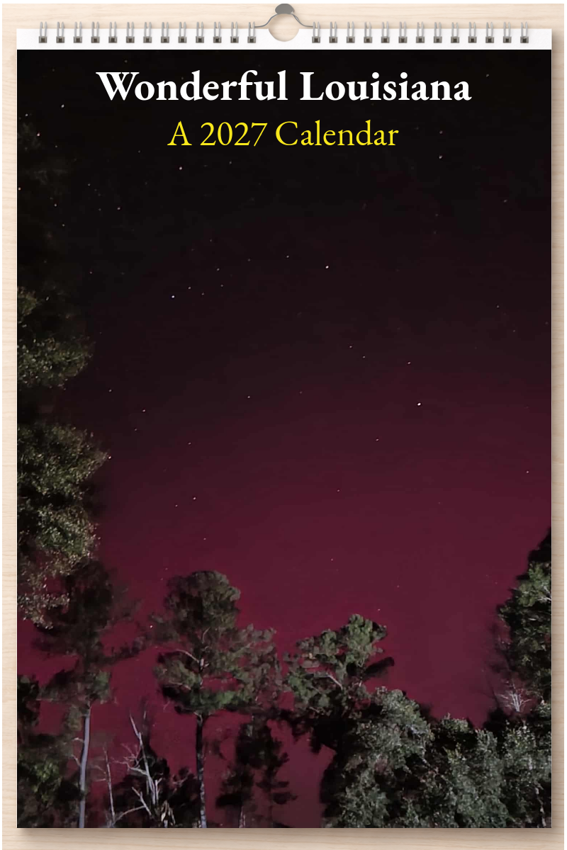 Wonderful Louisiana: A 2027 Calendar