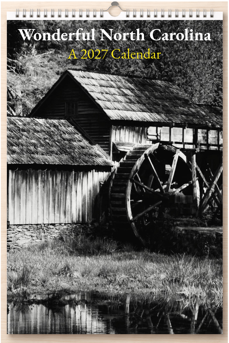 Wonderful North Carolina: A 2027 Calendar