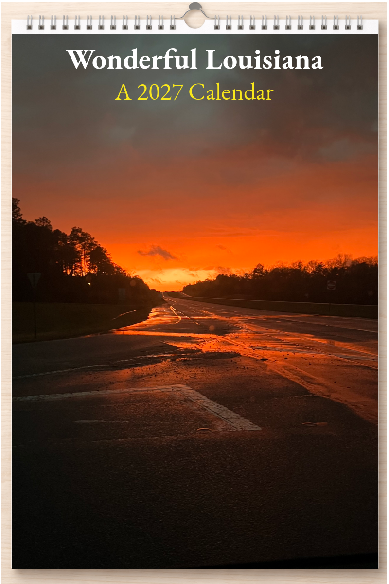Wonderful Louisiana: A 2027 Calendar